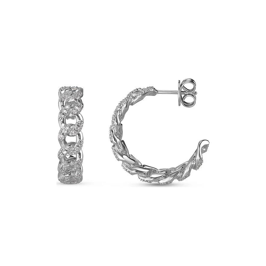 JETTE Creolen GLITTER CHAIN 3 JETTE Creolen GLITTER CHAIN – Bild 3