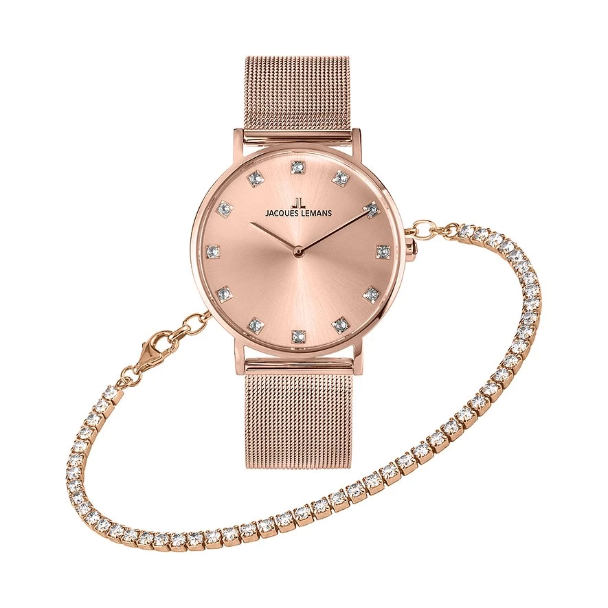 Jacques Lemans Uhren-Set Nice 1 Jacques Lemans Uhren-Set Nice