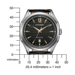 Citizen Herrenuhr Leder Eco Drive 7 Citizen Herrenuhr Leder Eco Drive -Modeaccessoires Geschäft 88719301 3