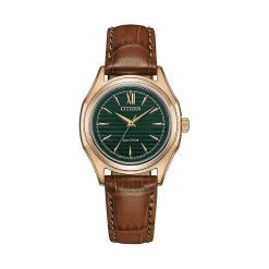 Citizen Damenuhr Leder Eco Drive