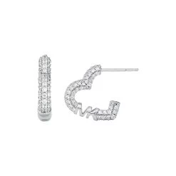 Michael Kors Creolen Kors Love -Modeaccessoires Geschäft 88742141 1